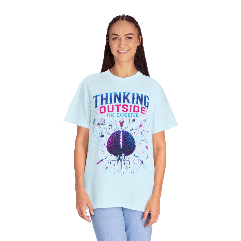 Thinking Outside the Expected T-Shirt — Creative Brain Graphic Tee