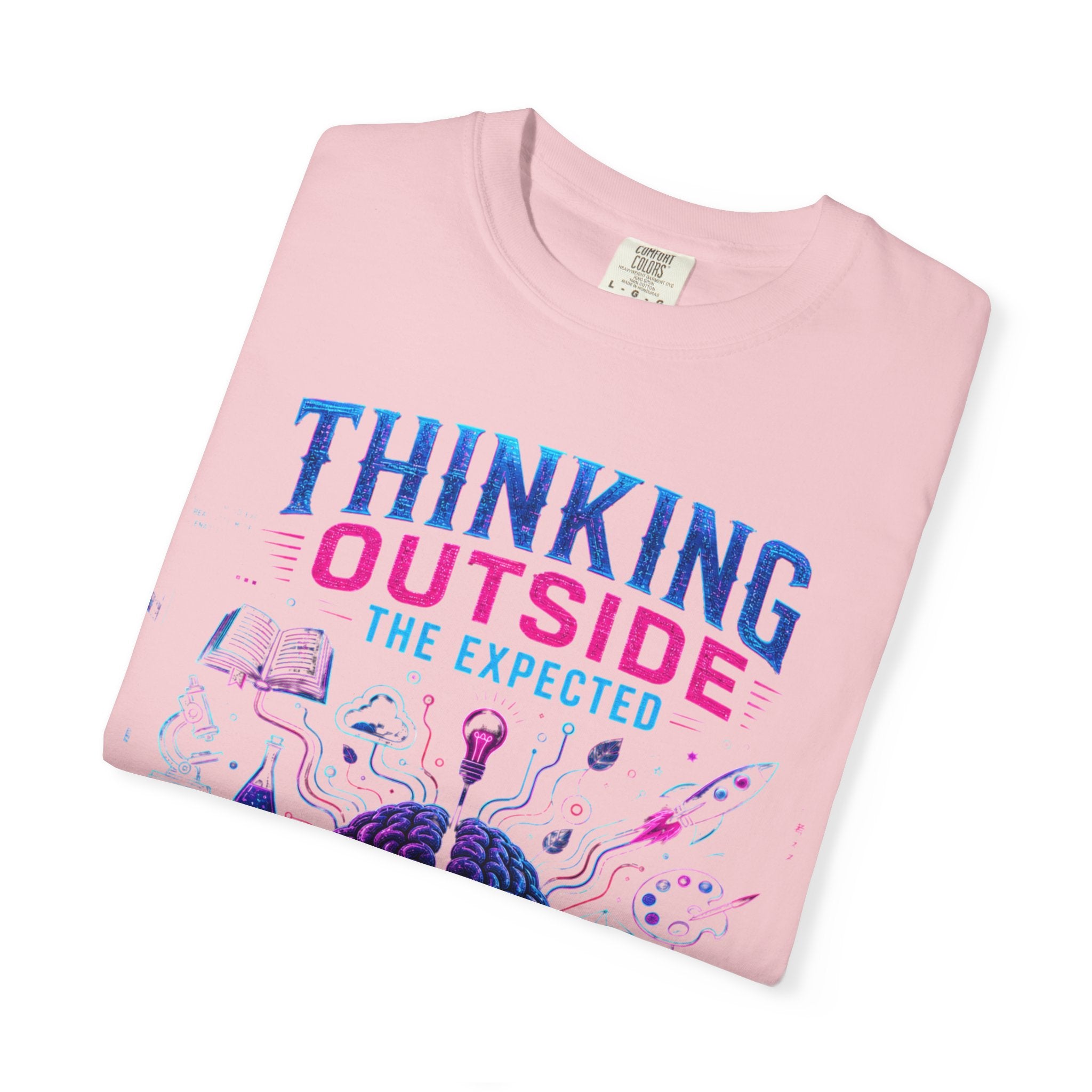 Thinking Outside the Expected T-Shirt — Creative Brain Graphic Tee