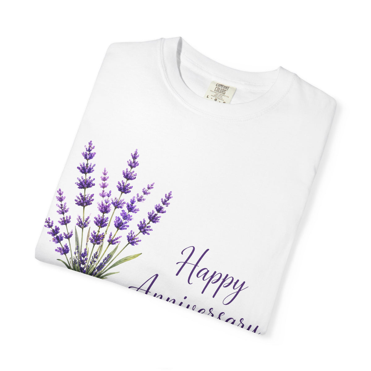 Anniversary Lavender Bouquet T-Shirt