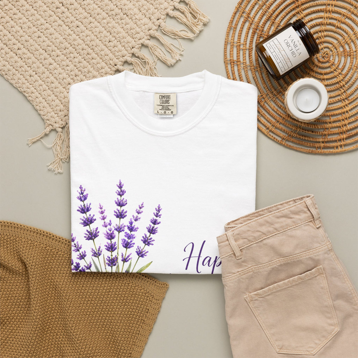 Anniversary Lavender Bouquet T-Shirt