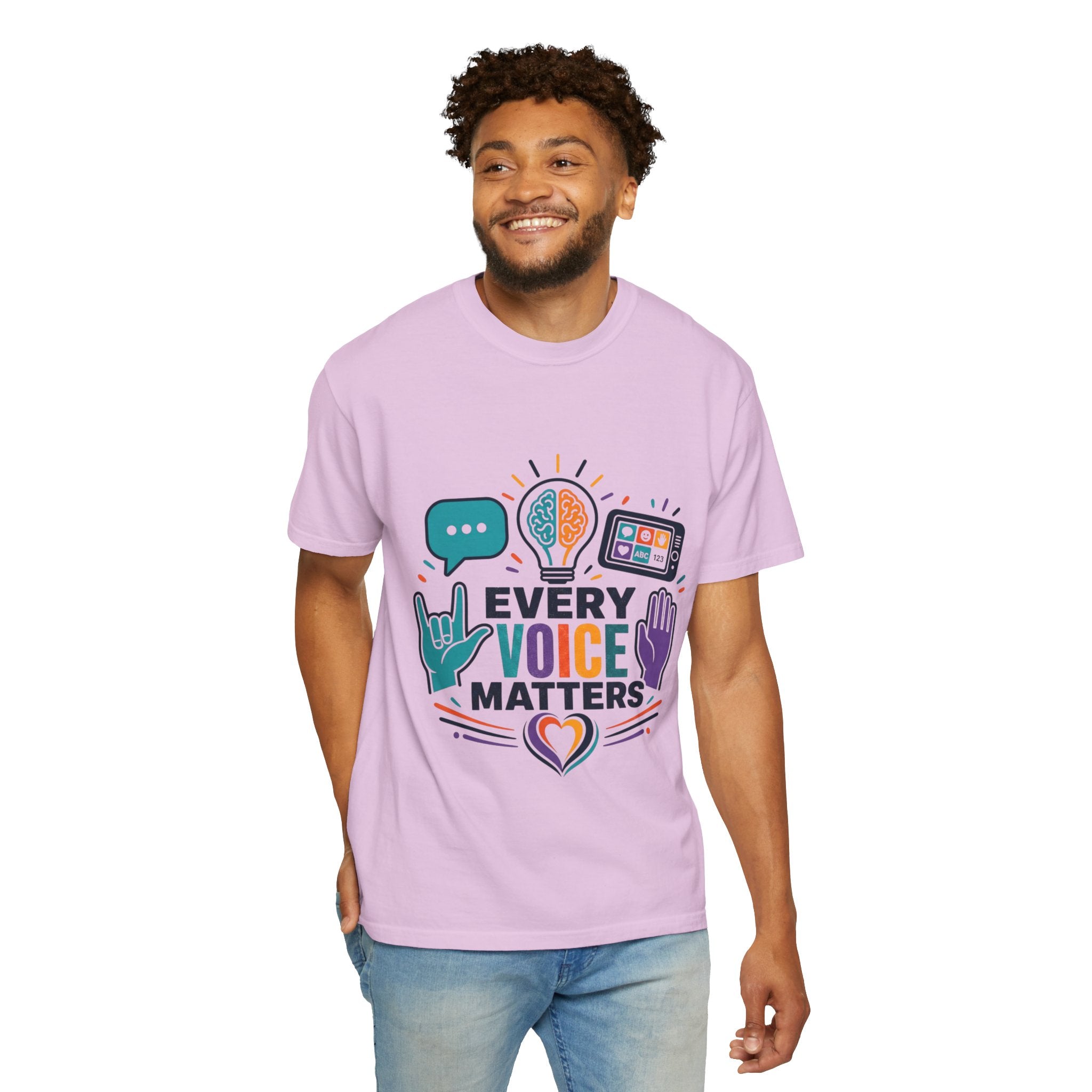 Every Voice Matters T-Shirt — Inclusive Speech & Accessibility Awareness Tee