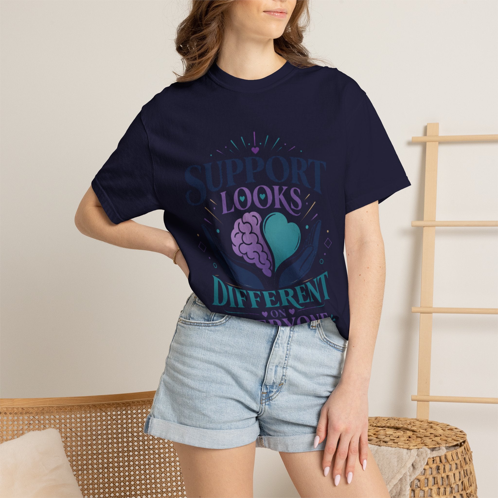 Support Looks Different on Everyone T-Shirt