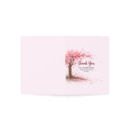 Thank You Greeting Cards — Cherry Blossom Tree Thank You Note Cards (1/10/30/50 pcs)
