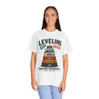 Leveling Up Again T-Shirt — "Making Memories Since Day One" Gamer Birthday Tee
