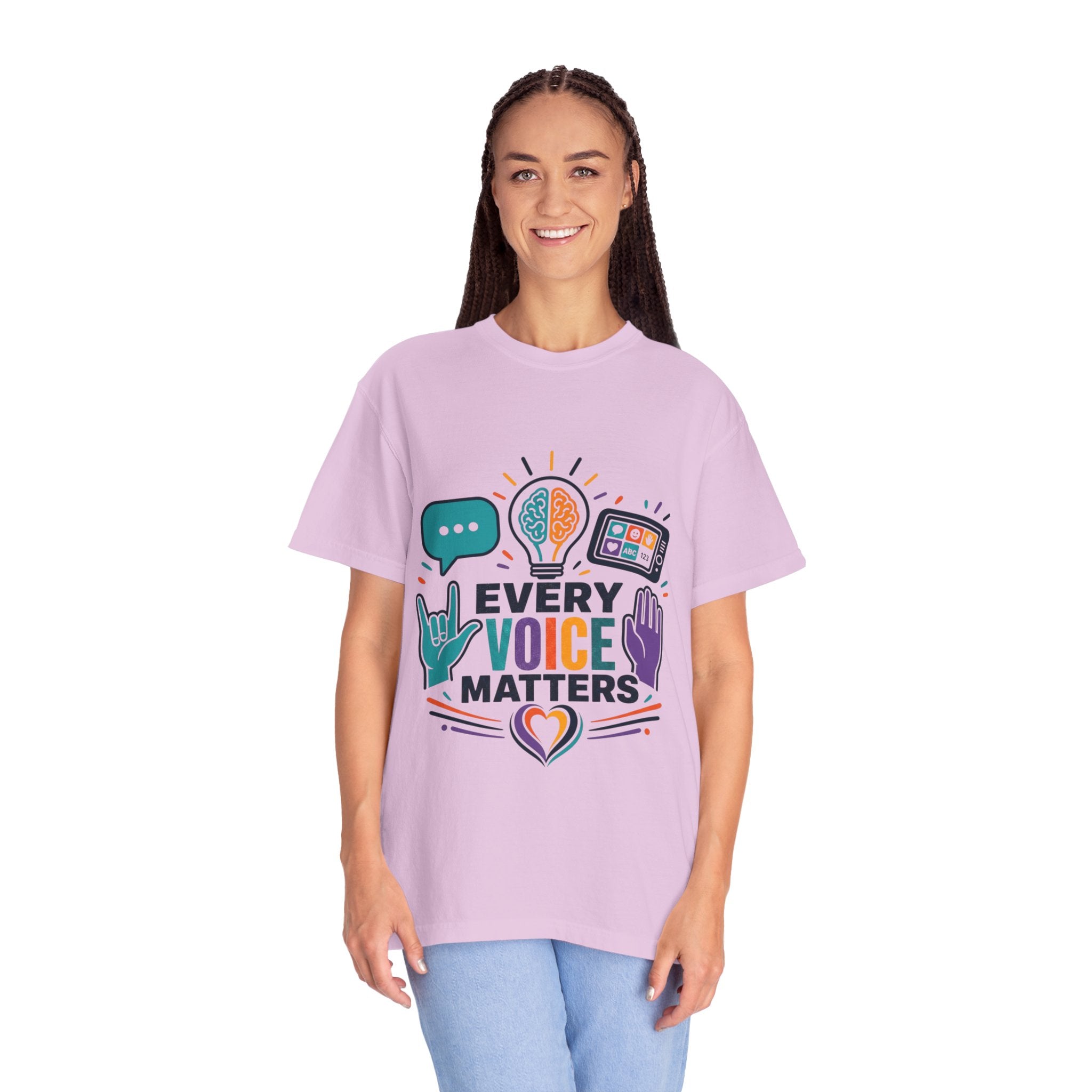 Every Voice Matters T-Shirt — Inclusive Speech & Accessibility Awareness Tee