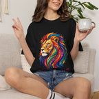 Proud to Be Me Lion T-Shirt — Rainbow Mane Pride Tee