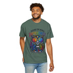 Seeing the World Differently Owl T-Shirt — Colorful Psychedelic Autism Awareness Tee