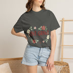 Love Grows T-Shirt — "Love Grows in Small Moments" Floral Tee