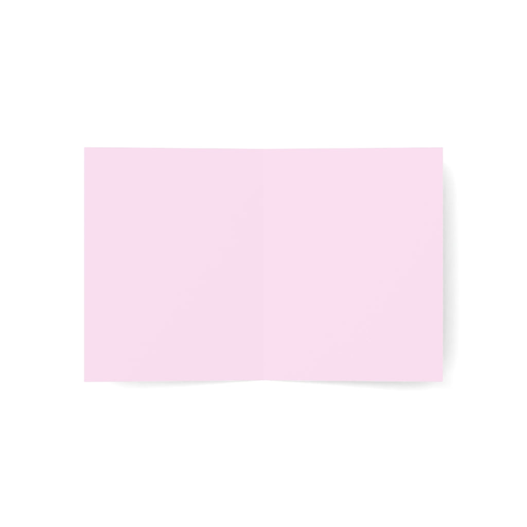 Happy Birthday Horse Greeting Card — Pink Equestrian Birthday Card for Girls