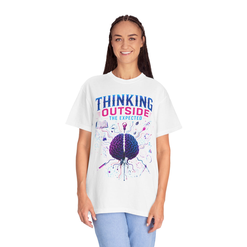 Thinking Outside the Expected T-Shirt — Creative Brain Graphic Tee