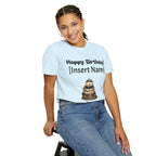 Birthday Cake Personalized T‑Shirt — "Happy Birthday! [Insert Name]" Customizable Tee