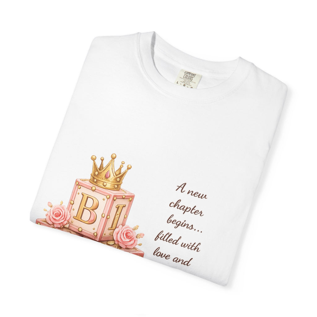 Baby Blocks Congratulations T-Shirt — New Baby Shower Gift for New Mom