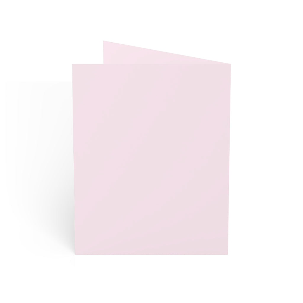 Happy Birthday Greeting Cards – Pack of 1/10/30/50 Pink Gift & Balloons Card
