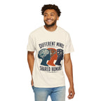 Different Minds Shared Humanity T-Shirt — Unity & Neurodiversity Awareness Tee