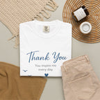 Thank You Mountain T-Shirt — "You inspire me every day" Inspirational Tee