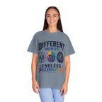 Autism Awareness T-Shirt — "Different Minds, Endless Possibilities"