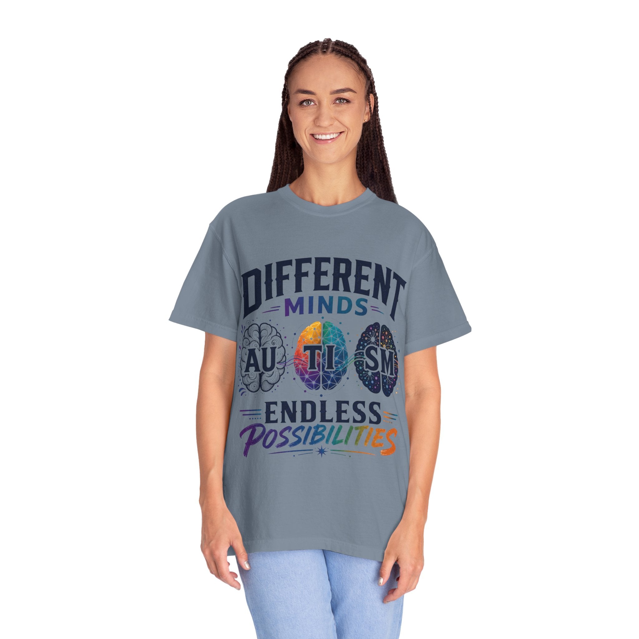 Autism Awareness T-Shirt — "Different Minds, Endless Possibilities"