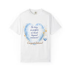 New Baby Congratulations T-Shirt — 'So tiny, so perfect, so loved beyond measure' Baby Boy Celebration Tee