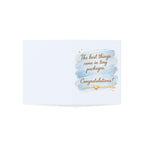 Congratulations Greeting Card – “The best things come in tiny packages” Celebration Card