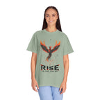 Phoenix Rise T-Shirt — "Rise In Your Own Way" Inspirational Graphic Tee