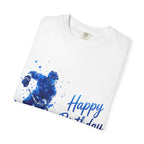 Hockey Player "Happy Birthday" Adult T-Shirt — Men's Sports Birthday Tee