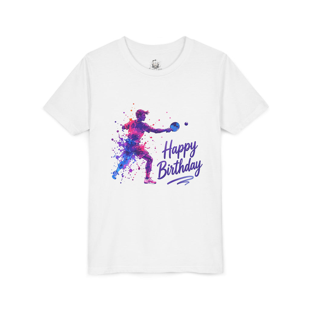 Youth Ping Pong 'Happy Birthday' Splatter Art Tee