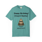 Birthday Cake Personalized T‑Shirt — "Happy Birthday! [Insert Name]" Customizable Tee
