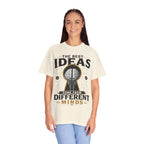 T-Shirt — "The Best Ideas Come From Different Minds" Graphic Tee