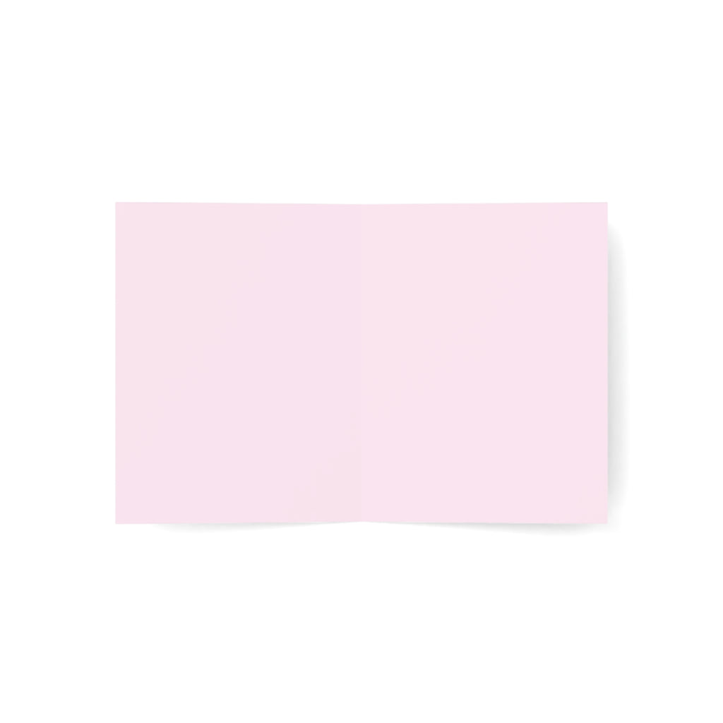1st Birthday Bubble Number Greeting Card — Pink "Happy Birthday" Kids Card (1/10/30/50 pcs)