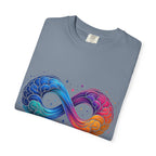 Autism Acceptance T-Shirt — Infinity Puzzle Rainbow Design