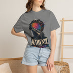 Authentic Is Beautiful Graphic T-Shirt — Pride Rainbow Mind Empowerment Tee