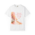 T-Shirt — 'Thank You for Walking Beside Me Through Every Season of Life' Autumn Tree Path Design