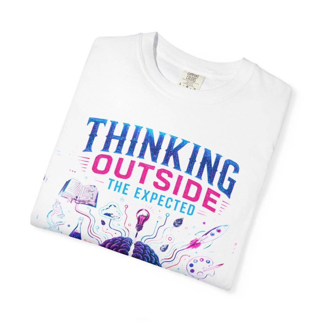 Thinking Outside the Expected T-Shirt — Creative Brain Graphic Tee