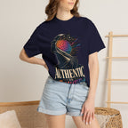 Authentic Is Beautiful Graphic T-Shirt — Pride Rainbow Mind Empowerment Tee