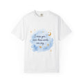 I Miss You Watercolor Tee — 'I miss you more than words can say' Comfort T-Shirt