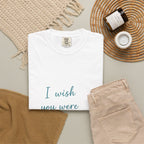 I Wish You Were Here T-Shirt — Beachy Seaside Graphic Tee