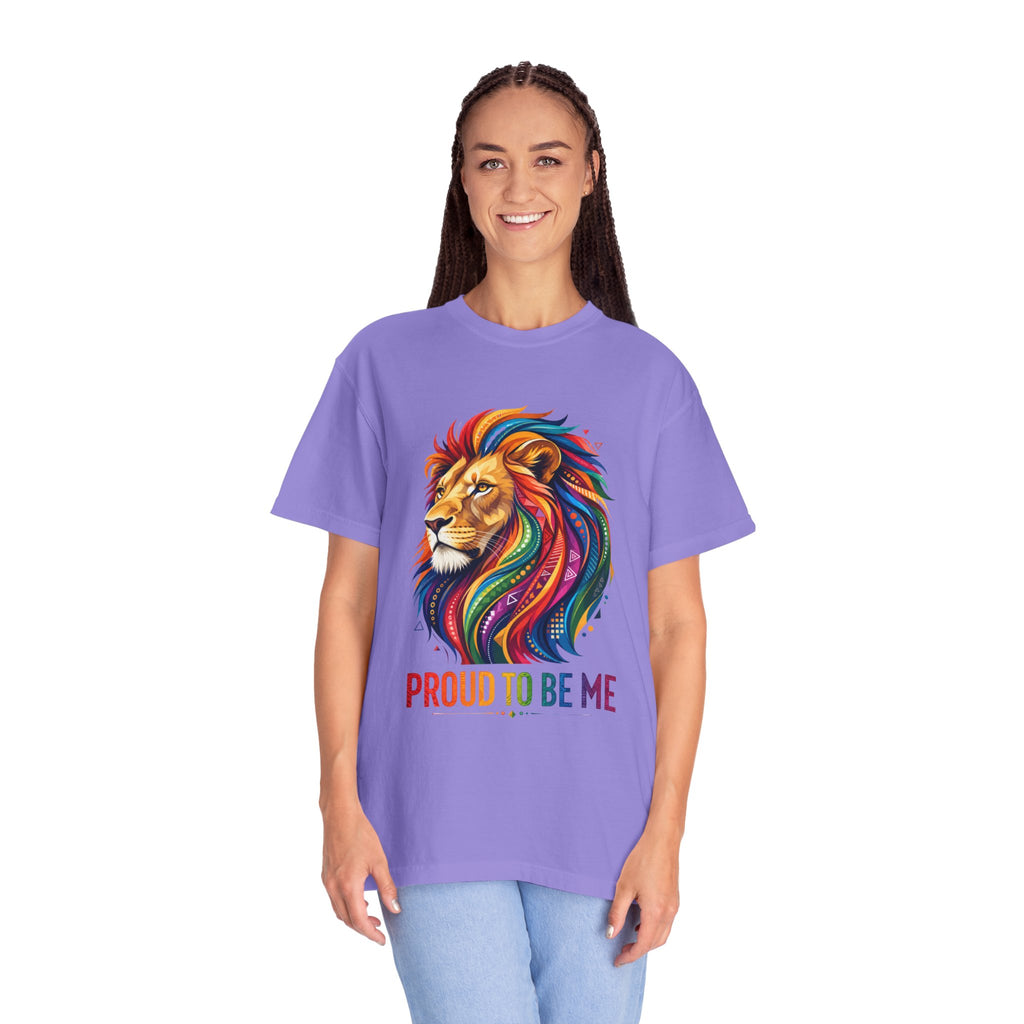 Proud to Be Me Lion T-Shirt — Rainbow Mane Pride Tee
