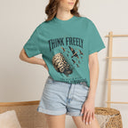 Think Freely T-Shirt — 'The World Keeps Different Perspectives' Graphic Tee
