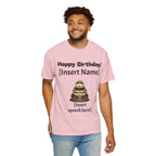 Birthday Cake Personalized T‑Shirt — "Happy Birthday! [Insert Name]" Customizable Tee