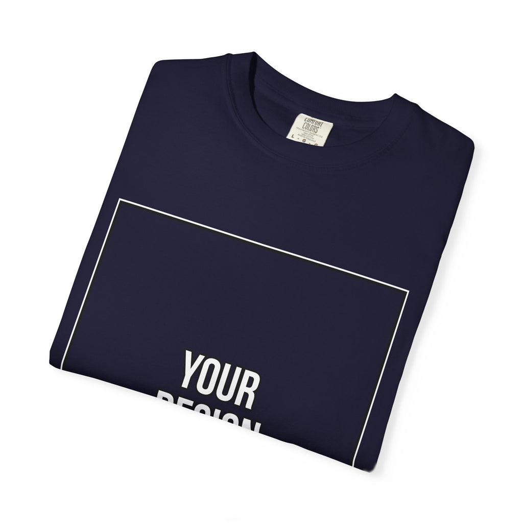 Classic Crewneck T‑Shirt — Custom Front Print Template