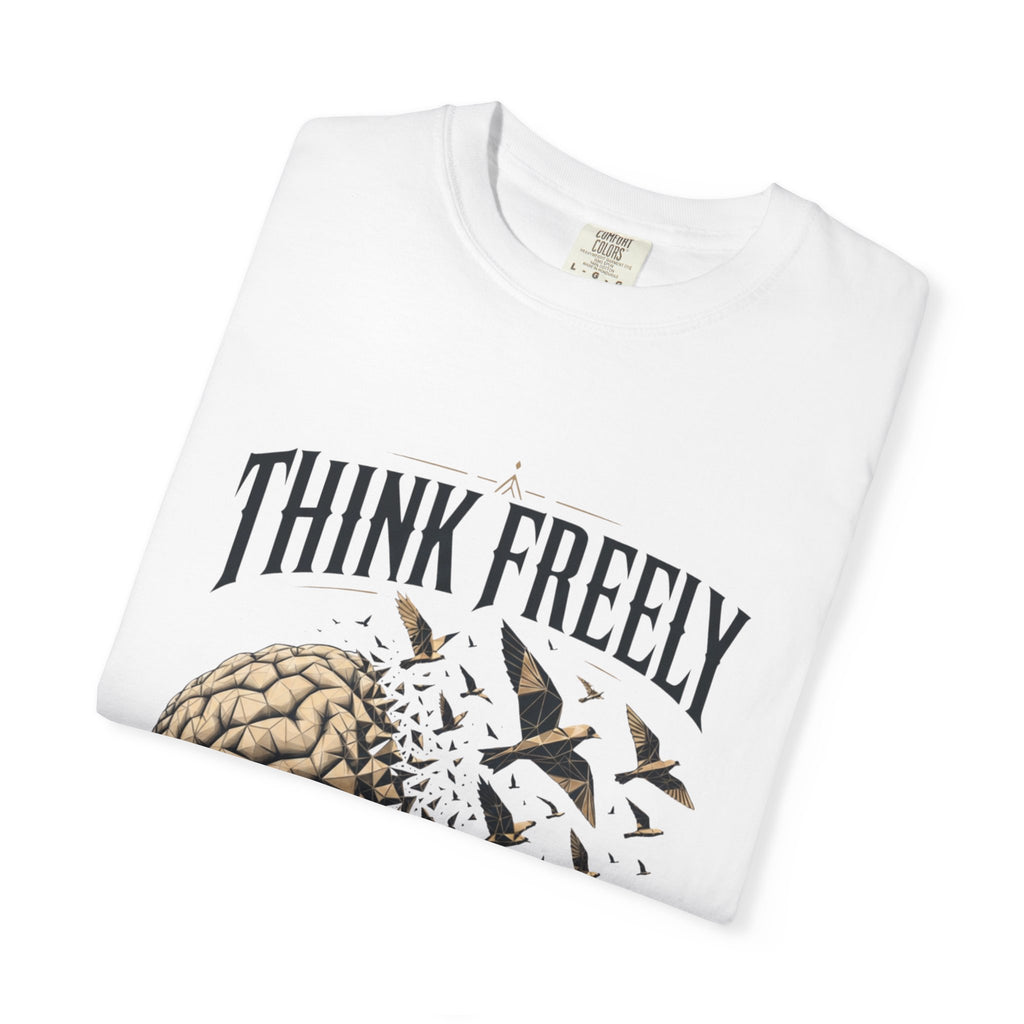 Think Freely T-Shirt — 'The World Keeps Different Perspectives' Graphic Tee