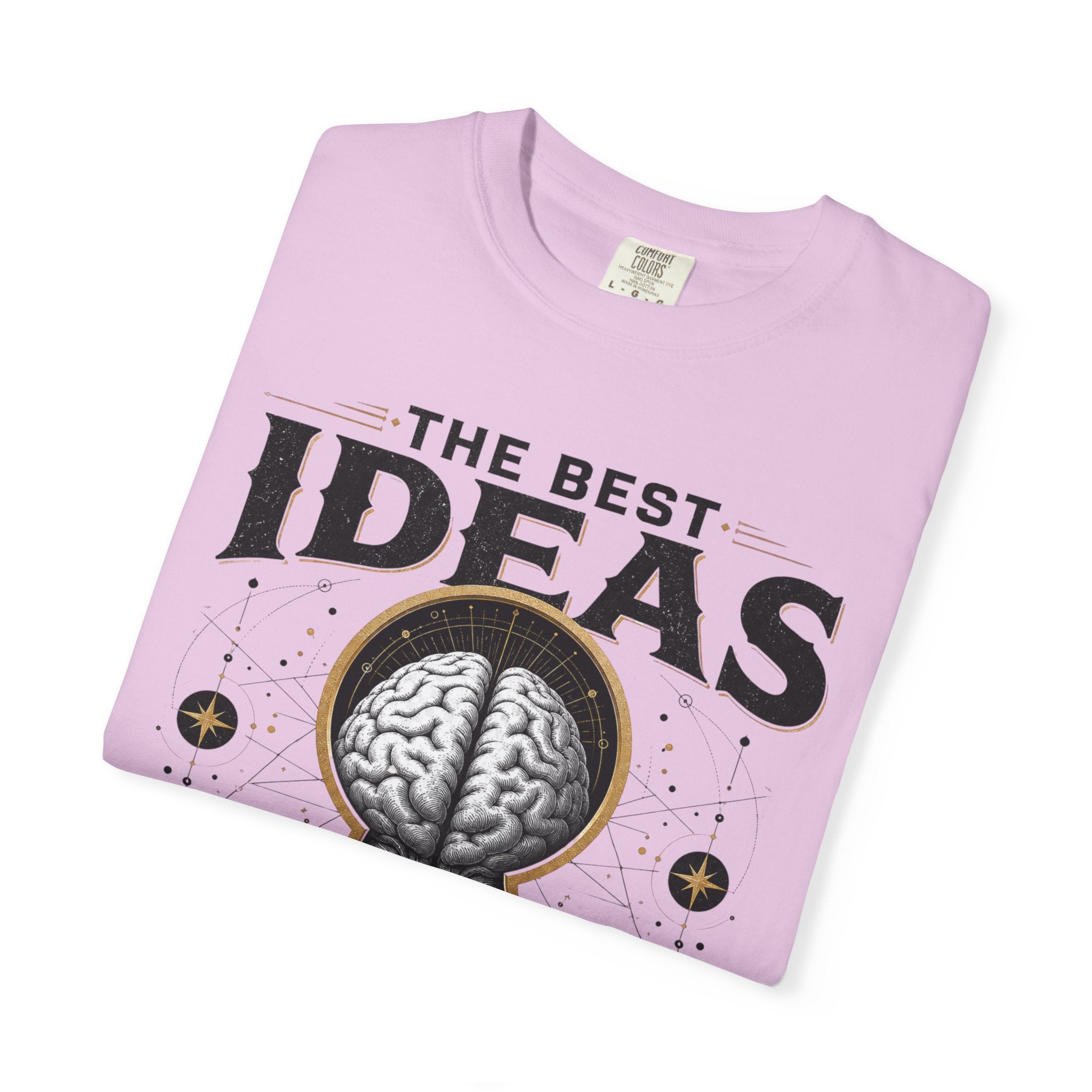 T-Shirt — "The Best Ideas Come From Different Minds" Graphic Tee