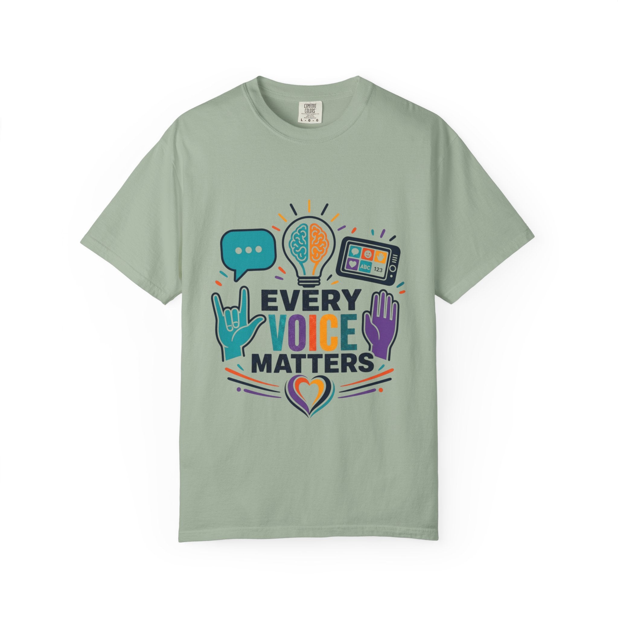 Every Voice Matters T-Shirt — Inclusive Speech & Accessibility Awareness Tee