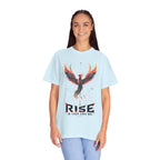 Phoenix Rise T-Shirt — "Rise In Your Own Way" Inspirational Graphic Tee