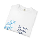 Long-Distance Love T-Shirt — "Some hearts just belong together no matter the distance"