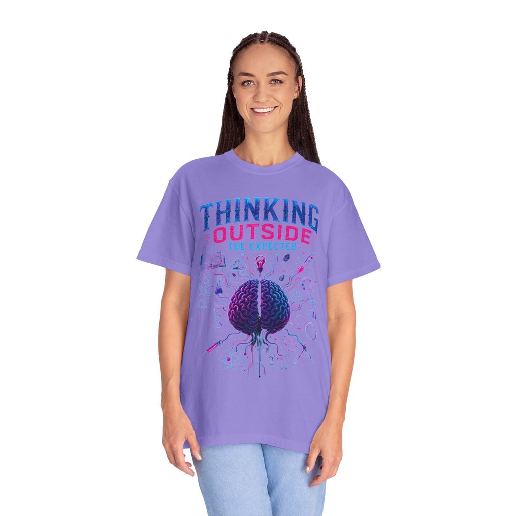 Thinking Outside the Expected T-Shirt — Creative Brain Graphic Tee