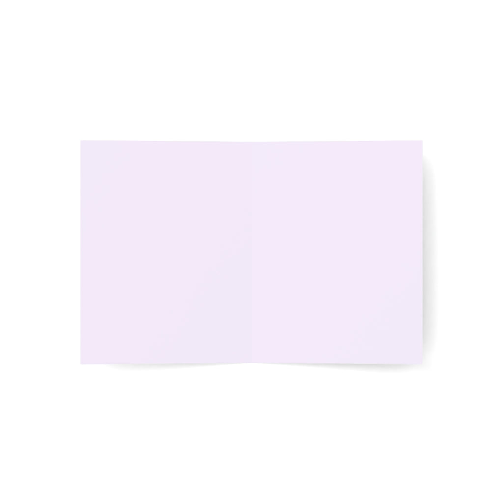 Anniversary Cards — Lavender Bouquet "Happy Anniversary" Greeting Cards (1/10/30/50 pcs)