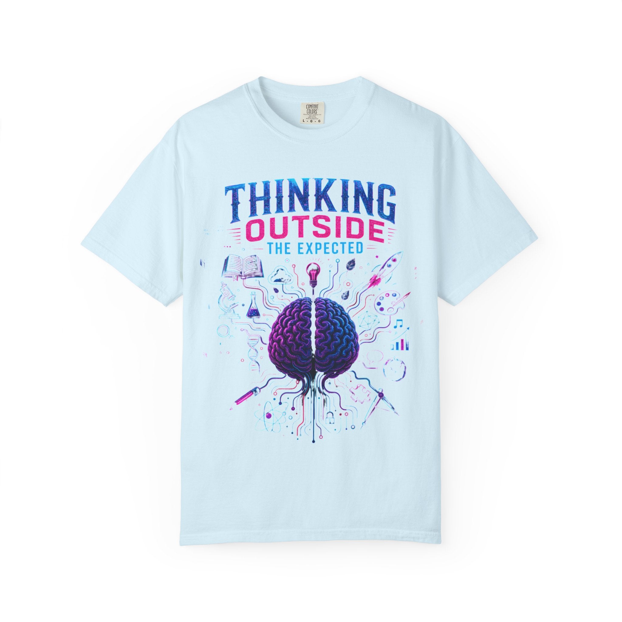Thinking Outside the Expected T-Shirt — Creative Brain Graphic Tee