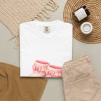 Baby Shower Congrats T-Shirt — Pink Baby Booties "Congratulations!"