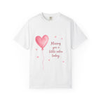 T-Shirt — "Missing You a Little Extra Today" Heart Balloon Memorial Tee